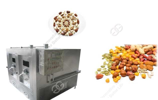 walnut roasting machine