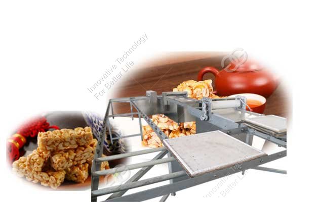 crispy candy bar making machine