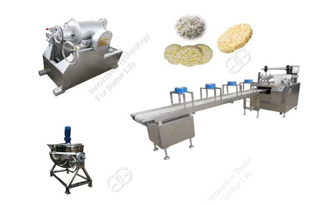 rice krispies treat production line