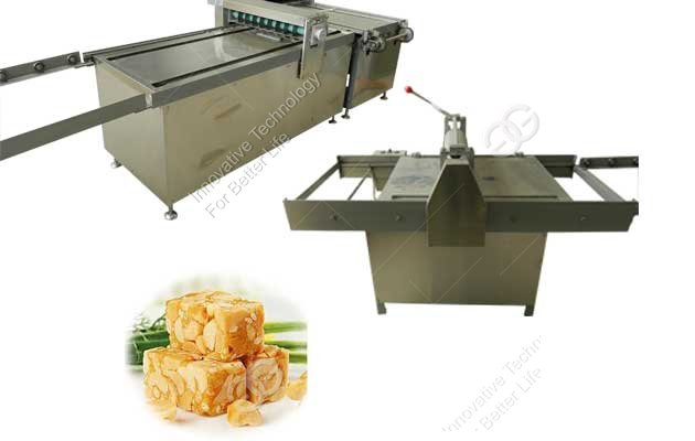 peanut brittle forming cutting machine