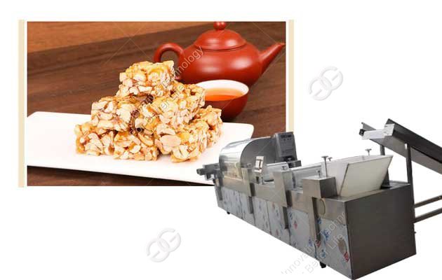 peanut candy bar making machine