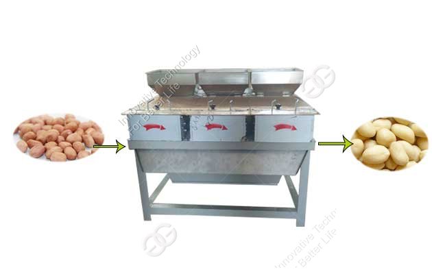 peanut skin removing machine