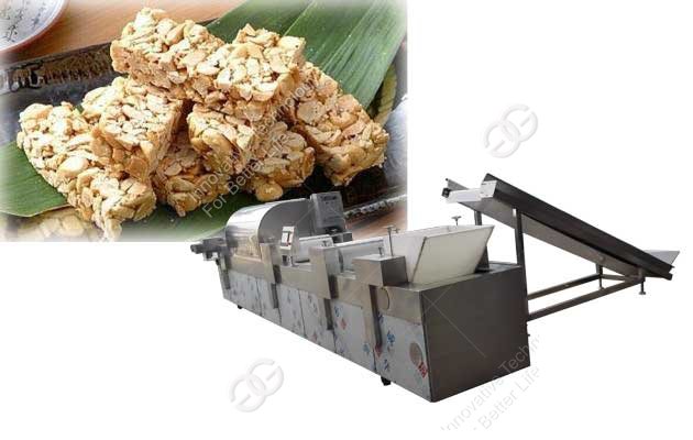 peanut candy bar making machine