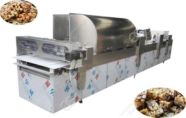 peanut brittle forming machine