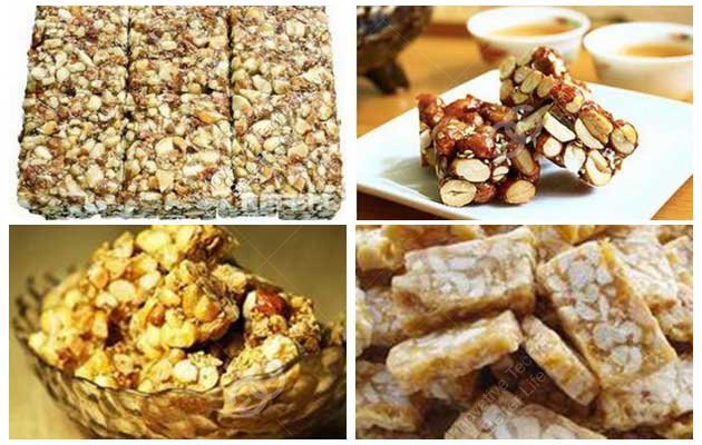 peanut brittle forming machine