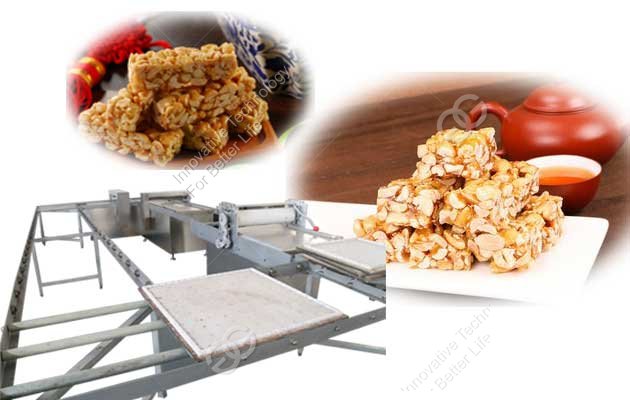 crispy candy bar making machine