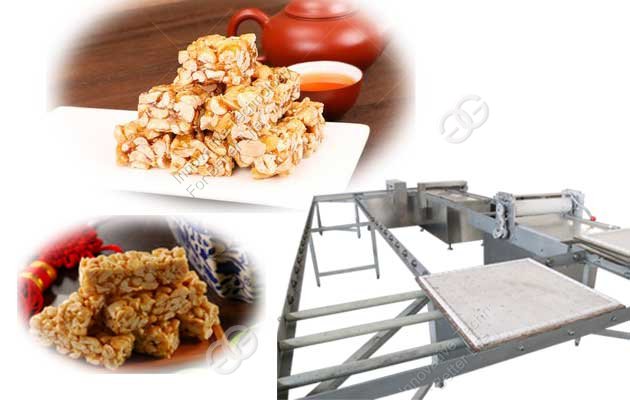 crispy candy bar making machine